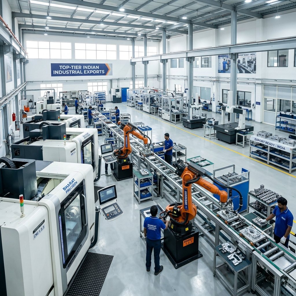 Pinso Overseas manufacturing automated CNC floor