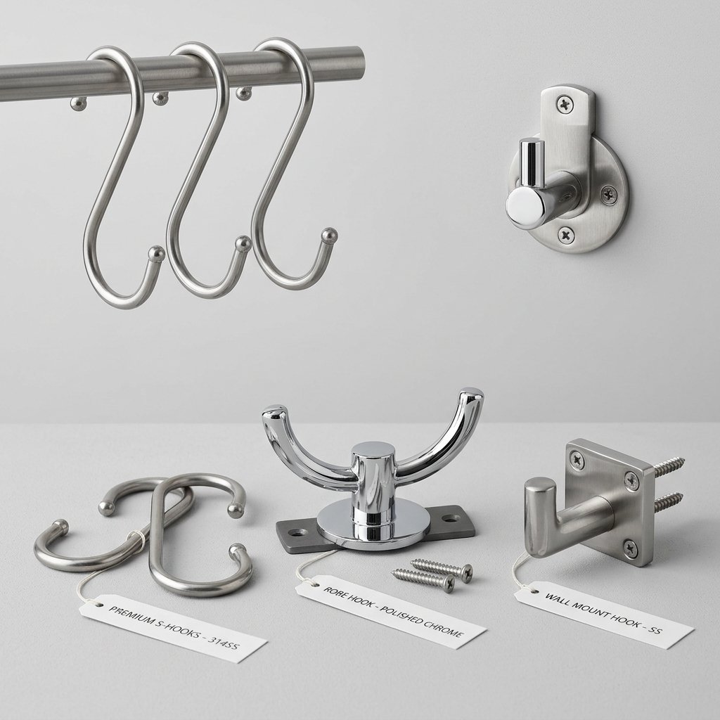 Premium Hooks and Wall Hardware